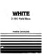 Activate-In-April-White 2-180 Tractor - Parts Catalog