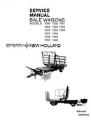 New Holland 1000 - 1049 Bale Wagons - Service Manual