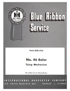 International 46 Baler - Service Manual Bundle