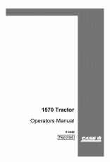 Case 1570 Tractor Manual