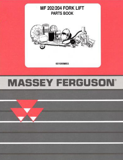Massey Ferguson 202 and 204 Forklift - Parts Manual