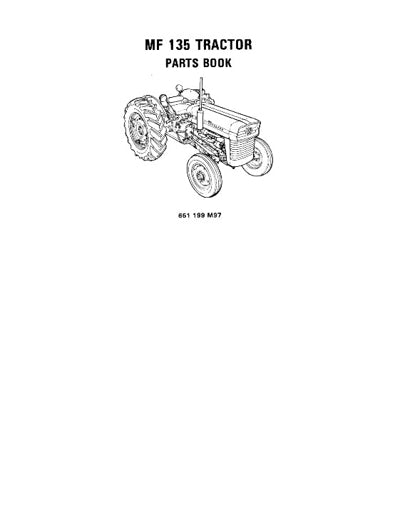 Massey Ferguson 135 Tractor - Parts Catalog