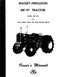 Massey Ferguson 97 Tractor Manual
