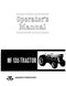 Massey Ferguson 135 Tractor Manual