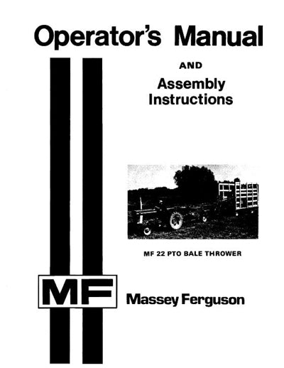 Massey Ferguson 22 Baler Thrower Manual