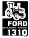 Ford 1310 Tractor Manual