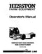 Hesston 1030 and 1035 Mower Manual