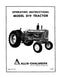 Allis-Chalmers D19 Tractor Manual
