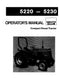 Deutz Allis 5220 and 5230 Tractor Manual