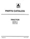 Deutz Allis 9130 and 9150 Tractor - Parts Catalog