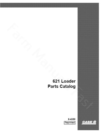 Case IH 621 Tractor - Parts Catalog