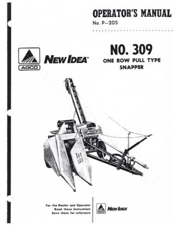 New Idea 309 Snapper Manual