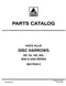 Allis-Chalmers 20, 100, 200, 2000, and 2200 Series Disc - Parts Manual