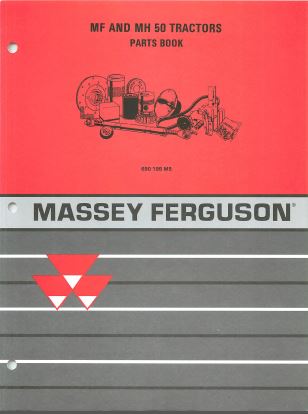 Massey Ferguson 50 Tractor - Parts Manual
