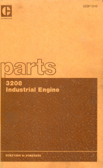 Caterpillar 3208 Industrial Engine - Parts Catalog