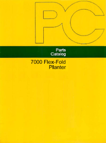 John Deere 7000 Folding 8RW and 12RN Planters - Parts Catalog