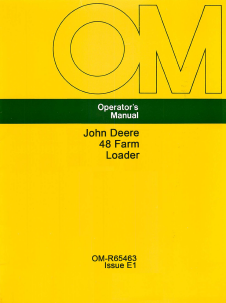 John Deere 48 Farm Loader Manual