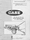 Case CHA and CHT Moldboard Plow - Parts Catalog
