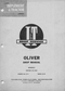 Oliver Super 44-440 Tractor - Service Manual