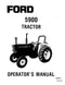 Ford 5900 Tractor Manual