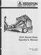 Hesston 5510 Round Baler Manual