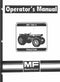 Massey Ferguson 184-4 Tractor Manual