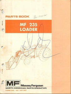 Massey-Ferguson 235 Loader - Parts Manual