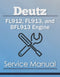 Deutz FL912, FL913, and BFL913 Engine - Service Manual