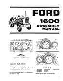 Ford 1600 Tractor Manual