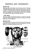 Ford 600, 620, 630, 640, 650, 660, 800, 820, 850, and 860 Tractors Manual