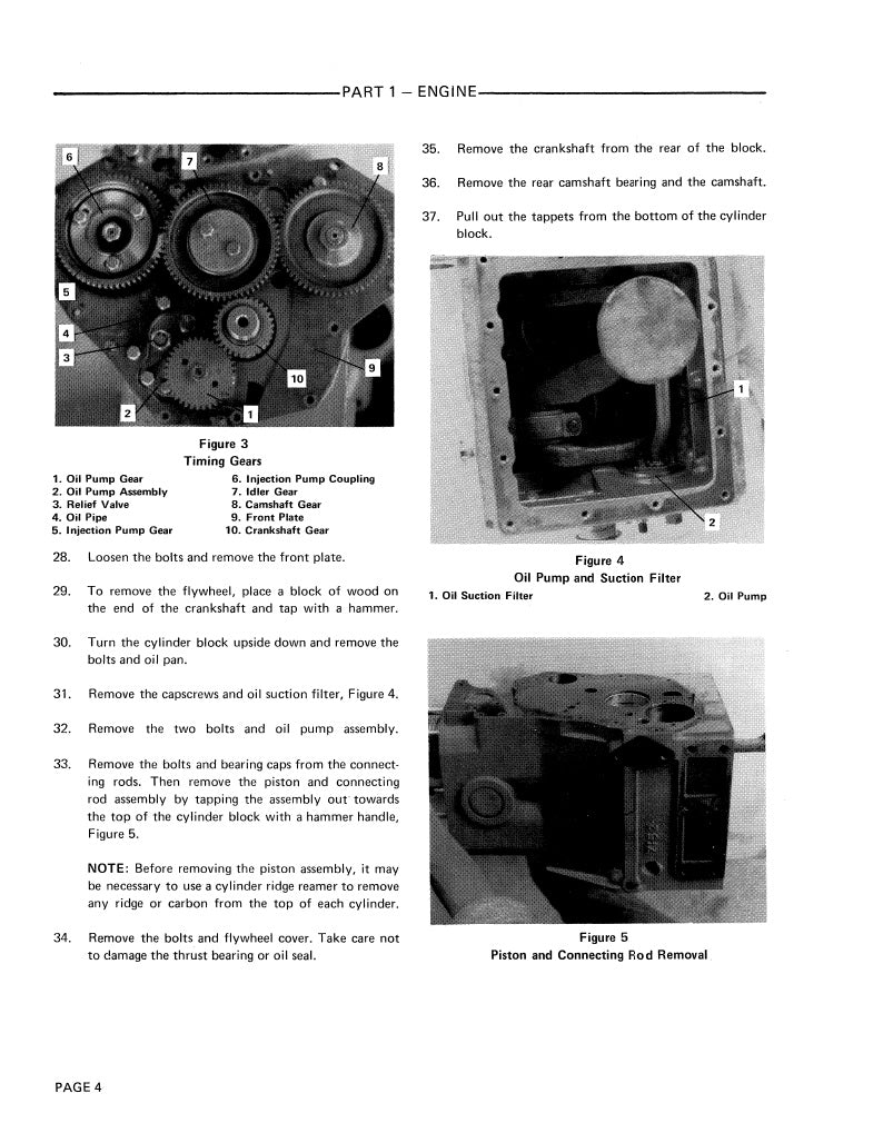 Ford 1000 and 1600 Tractors - Service Manual