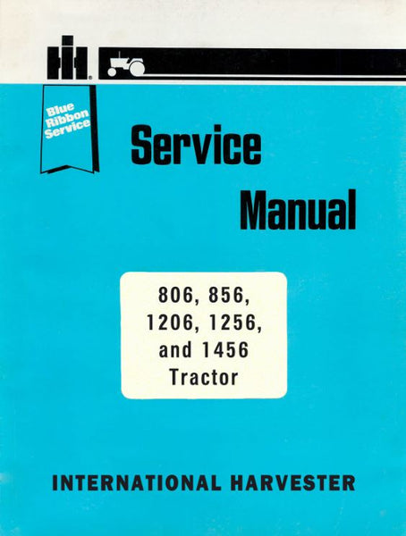 International Farmall 1206 Diesel Tractor Service & Operators Manual - 932 Pages