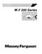 Massey Ferguson 220, 224, and 228 Baler Manual
