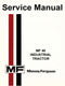 Massey Ferguson MF 40 Industrial Tractor - COMPLETE Service Manual