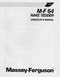 Massey Ferguson 64 Rake Tedder Manual