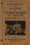 Massey-Harris 102 Tractor Manual