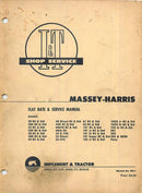 Massey-Harris Tractors - Service Manual