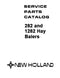 New Holland 282 and 1282 Hay Baler - Parts Catalog