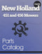 New Holland 451 and 456 Mower - Parts Catalog