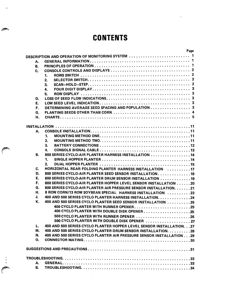 International Cylomitor III Manual