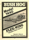 Bush Hog Model 1440 Flex-Wing Tandem Disc Harrow Manual