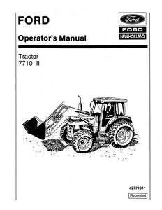 Ford 6710, 7710, and 7710 II Tractor Manual