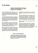 International 800 Early Riser Plate-Type Planter Manual