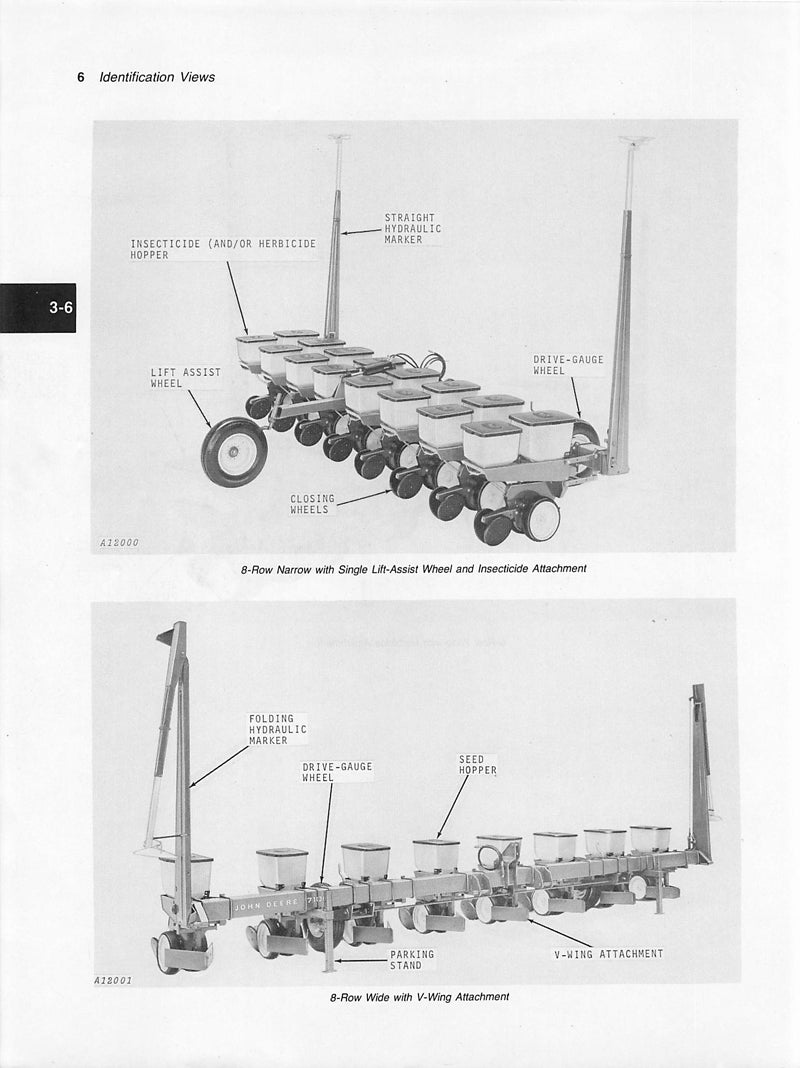 John Deere 7100 4RW, 6RN, 6RW, 8RN, and 8RW Mounted Max-Emerge Planters Manual