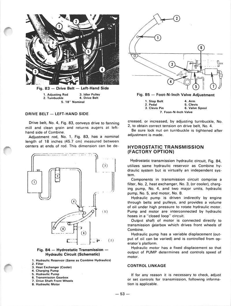 Massey Ferguson 760 Combine Manual