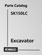 Kobelco SK150LC Excavator - Parts Catalog