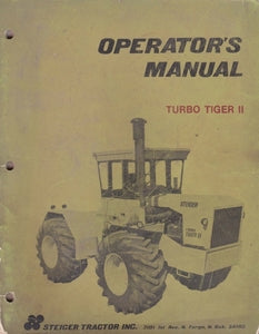 Steiger Turbo Tiger II Manual