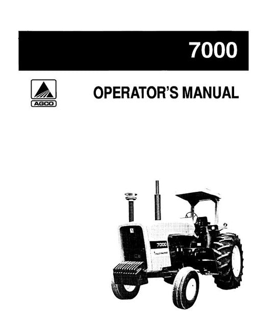 Allis-Chalmers 7000 Tractor Manual