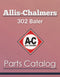 Allis-Chalmers 302 Baler - Parts Catalog Cover