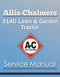 Allis-Chalmers 314D Lawn & Garden Tractor - Service Manual Cover